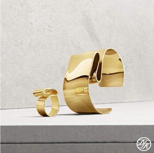 断货｜Dyrberg/Kern－SCULPTURE系列－SCULPT 戒指［丹麦设计师］ 商品图2