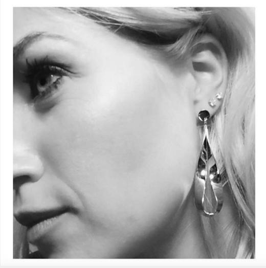 断货｜Dyrberg/Kern－SCULPTURE系列－ARC 耳环［丹麦设计师］ 商品图3