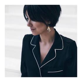 断货｜Dyrberg/Kern－SCULPTURE系列－ARC 耳环［丹麦设计师］