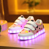【童鞋】新款儿童鞋大童发光鞋7彩灯USB充电LED闪光小孩亮灯荧光板鞋 商品缩略图0