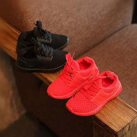 。【童鞋】新品秋款品牌男童鞋运动鞋针织儿童运动鞋韩版小红鞋