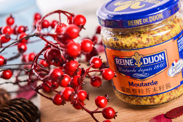 法国进口 雷恩整粒芥末籽酱190g - 意文进口食品