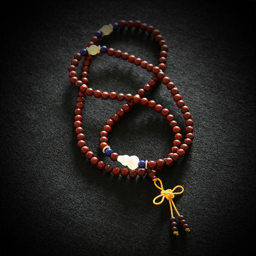 【108珠款】小叶紫檀健康链 商品图0