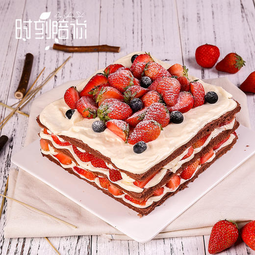 草莓裸蛋糕【酸酸甜甜就是我】 商品图1
