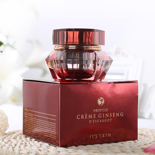 伊思红参微整形美白淡斑红蜗牛霜 60ml