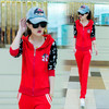 【女士休闲套装】新款韩版修身长袖套装女学生卫衣休闲运动服两件套 商品缩略图0
