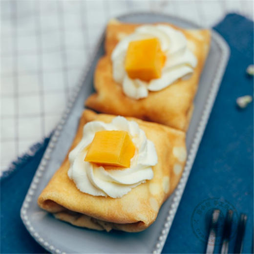 【小甜品满百起送】水果奶油班戟 商品图1