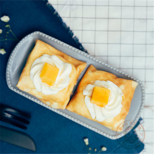 【小甜品满百起送】水果奶油班戟 商品图0