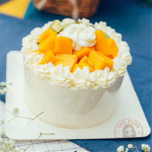 戚风蛋糕|6寸/8寸/10寸经典水果奶油戚风蛋糕（水果可选择） 商品图4