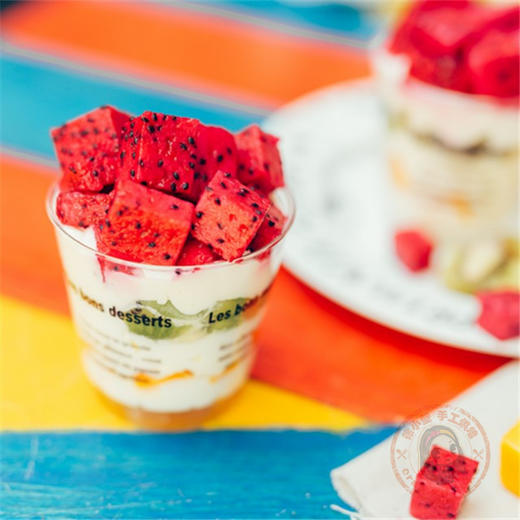 【小甜品满百起送】奶油水果杯 商品图2