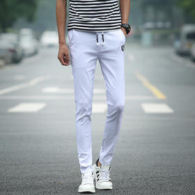 【服饰鞋包】男士休闲裤夏季新款时尚休闲裤 男青年韩版修身长裤