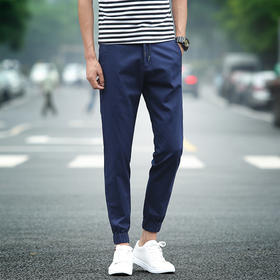 【服饰鞋包】男装夏季新款时尚休闲裤 男青年韩版纯棉休闲长裤