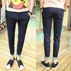 【服饰鞋包】秋冬新款男式牛仔裤男韩版潮 修身小脚牛仔九分裤男生学生裤 商品缩略图0