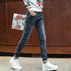 【服饰鞋包】秋季新款男式修身显瘦蓝色小脚铅笔裤男士弹力牛仔长裤韩版长裤 商品缩略图0
