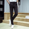 【男士休闲裤】秋季新款休闲裤男士修身小脚男裤男装纯色长裤弹力裤子 商品缩略图0