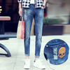 【服饰鞋包】春夏新款修身小脚牛仔九分裤韩版男装休闲牛仔裤男士9分男裤 商品缩略图0