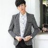 【服饰鞋包】秋季男士休闲西装韩版修身薄款青年小西装外套男便服 商品缩略图0