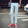 【服饰鞋包】夏季薄款休闲裤男士修身男装长裤韩版弹力铅笔裤青年纯棉小脚裤 商品缩略图0