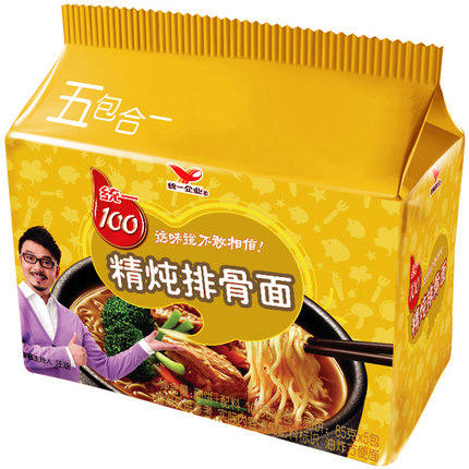 统一精炖排骨面(包)104g