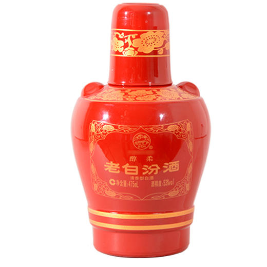 山西汾酒杏花村酒 醇柔老白汾酒53度 475mL*6 整箱装 清香型白酒 商品图4