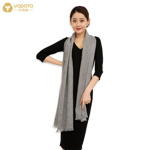香港优品堂【雅致嫣然】春夏秋冬季高档羊绒百搭民族风保暖时尚礼品围巾 商品图2