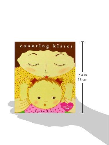 【送音频】【数字启蒙】Counting Kisses 数一数亲了几下  Karen Katz经典纸板书 商品图4