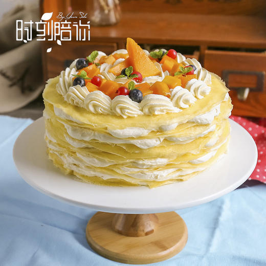 榴莲千层生日蛋糕 商品图0