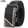 【服饰鞋包】鳄鱼纹自动扣皮带男士滑扣腰带牛皮商务软潮裤带 商品缩略图0