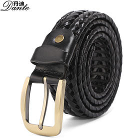 【服饰鞋包】品牌皮带男 牛皮青年针扣休闲牛皮裤带男腰带男士皮带