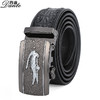 【服饰鞋包】新款皮带商务男士鳄鱼纹牛皮自动扣黑色 腰带定制 商品缩略图0