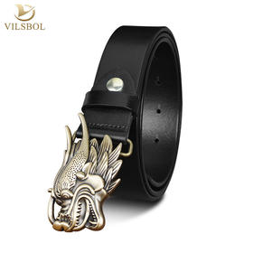 【服饰鞋包】英伦风男士皮带整张纯牛皮带 头层牛皮腰带男士