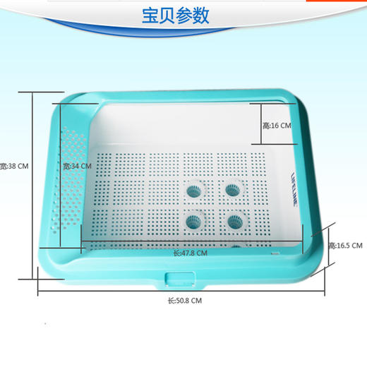 命脉 饲养箱 水半水龟爬虫刺猬仓鼠饲养盒大号【LIFELINE命脉官方正版】 商品图3