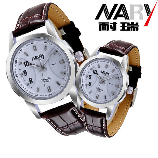 【手表】耐瑞新品手表时尚手表6069PU男士手表 商品图0
