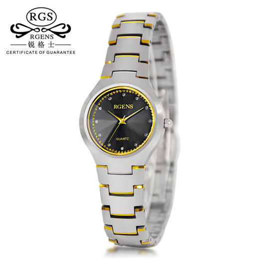 【手表】。女表钨钢带手表防水商务女士手表时尚腕表石英表 商品图0
