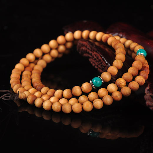 太行崖柏长串108颗手串| 老料圆润 清香淡雅 商品图0