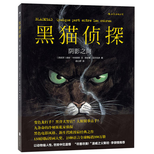 【正版包邮】黑猫侦探1：阴影之间 商品图0