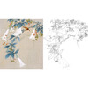 工笔花鸟白描底稿-斗方小品册页-XV07 商品缩略图0