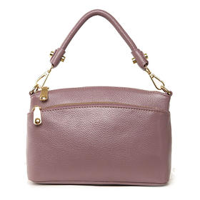 【服饰鞋包】头层牛皮荔枝纹单肩斜挎手提 女士包包