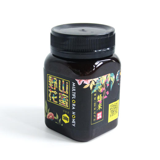 【野山花蜜】等蜂来天然野山花蜂蜜500g家庭装 商品图2