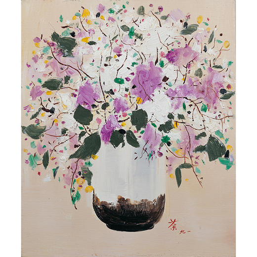 吴冠中|《丁香》——综合版（油画） 商品图1