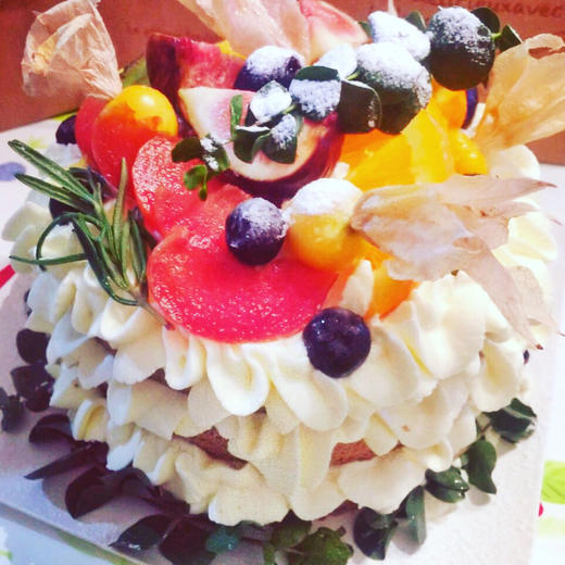 复古裸蛋糕 VINTAGE NAKED CAKE 商品图0