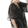LEEWAY·谢 设计师原创品牌 星夜系列 100%丝麻  罩衫 商品缩略图4