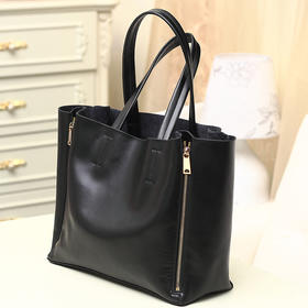 【服饰鞋包】时尚头层牛皮女包 冬款包包 女士手提单肩大包