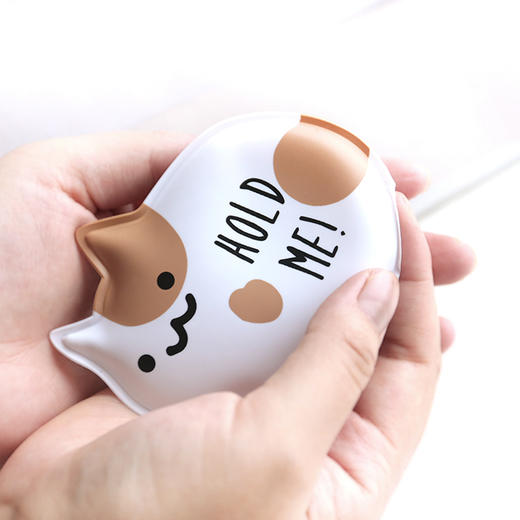 可爱糯米猫即热猫型暖手宝冬季保暖便携迷你暖宝宝可重复使用