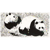 吴冠中|《熊猫》—— 丝网版（签名50幅） 商品缩略图0