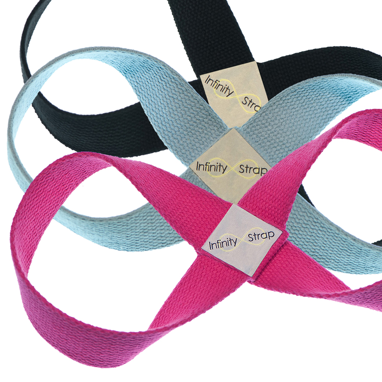 瑜伽辅助新神器：Infinity Strap 无极瑜伽带八字伸展带