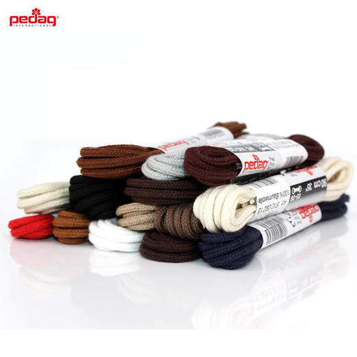 德国pedag实心圆形运动休闲鞋带5510 商品图0