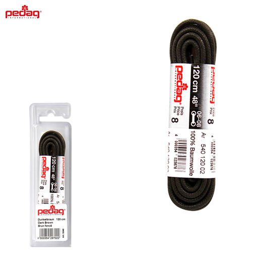 德国pedag打蜡实心圆形鞋带5540 商品图0