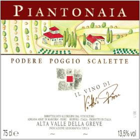 2012 PODERE POGGIO SCALETTE"PIANTONAIA"ALTA VALLE DELLA GREVE IGT,TOSCANY,ITALY