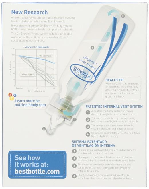 销售第一！Dr. Browns 布朗博士BPA Free 新生儿大礼包 商品图5